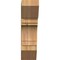 Ekena Millwork Merced Slat Rough Sawn Bracket, Western Red Cedar, 6"W x 18"D x 22"H BKT06X18X22MRC06RWR - alternate 4
